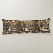 Maakt de creativiteit glimmend des te helderder lichaamskussen (Achterkant)