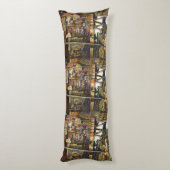 Maakt de creativiteit glimmend des te helderder lichaamskussen (Achterkant (Verticaal))