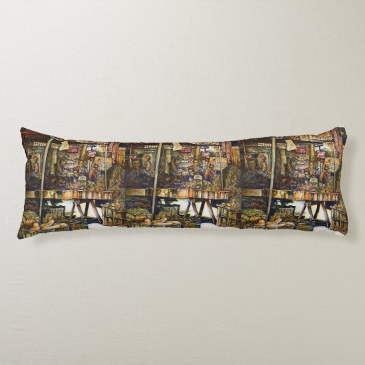 Maakt de creativiteit glimmend des te helderder lichaamskussen (Voorkant)