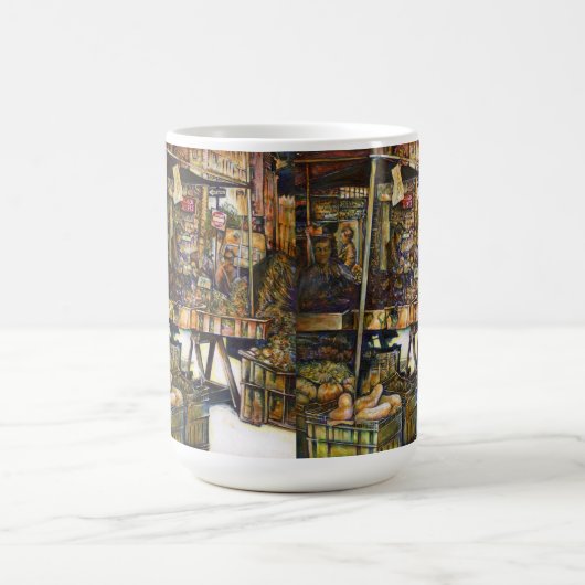 Maakt de creativiteit glimmend des te helderder magische mok (Midden)