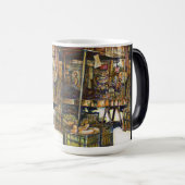 Maakt de creativiteit glimmend des te helderder magische mok (Voorkant rechts)