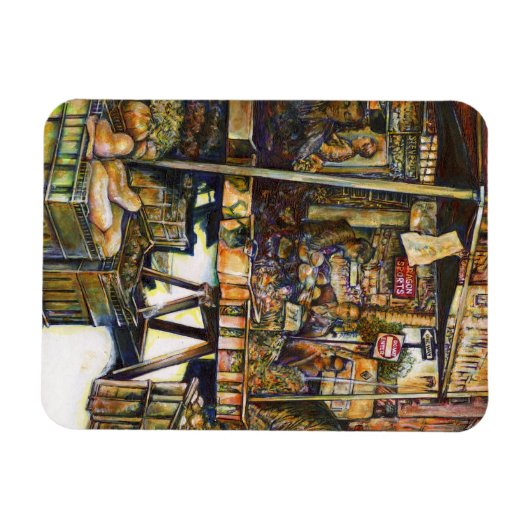 Maakt de creativiteit glimmend des te helderder magneet (Horizontaal)