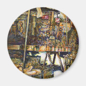 Maakt de creativiteit glimmend des te helderder magneet (Voorkant)