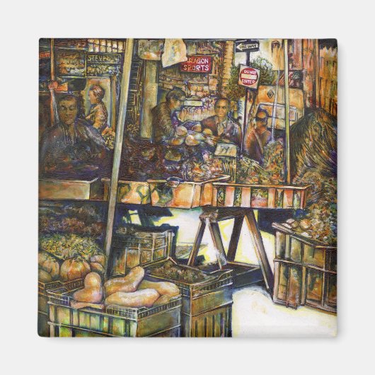 Maakt de creativiteit glimmend des te helderder magneet (Voorkant)