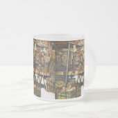 Maakt de creativiteit glimmend des te helderder matglas koffiemok (Voorkant rechts)