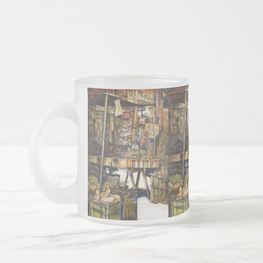 Maakt de creativiteit glimmend des te helderder matglas koffiemok (Links)