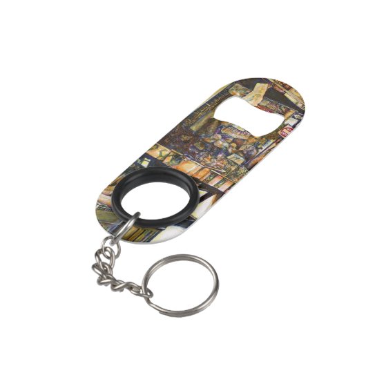 Maakt de creativiteit glimmend des te helderder mini flessenopener (Achterkant Gekanteld)