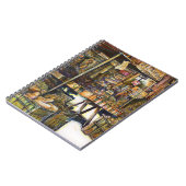 Maakt de creativiteit glimmend des te helderder notitieboek (Linkerzijde)