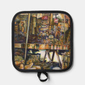 Maakt de creativiteit glimmend des te helderder pannenlap (Voorkant)