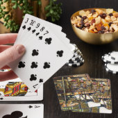 Maakt de creativiteit glimmend des te helderder pokerkaarten (Insitu)
