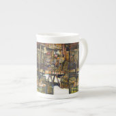 Maakt de creativiteit glimmend des te helderder porselein kop (Voorkant rechts)