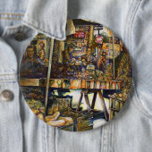 Maakt de creativiteit glimmend des te helderder ronde button 6,0 cm (In situ)