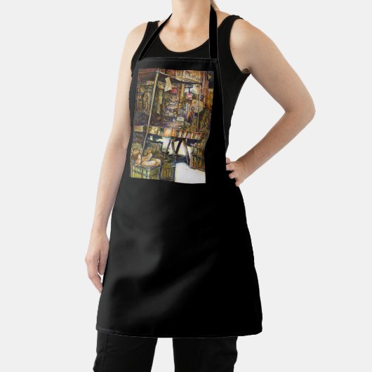 Maakt de creativiteit glimmend des te helderder schort (Insitu)