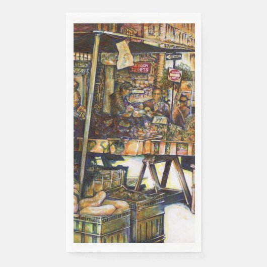 Maakt de creativiteit glimmend des te helderder servet (Voorkant)