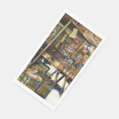 Maakt de creativiteit glimmend des te helderder servet (Hoek)