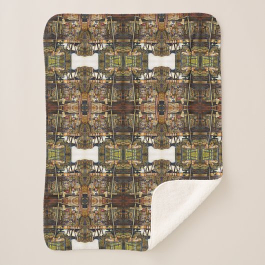 Maakt de creativiteit glimmend des te helderder sherpa deken (Voorkant)