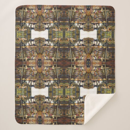 Maakt de creativiteit glimmend des te helderder sherpa deken (Voorkant)