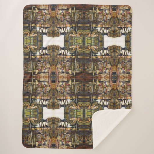 Maakt de creativiteit glimmend des te helderder sherpa deken (Voorkant)