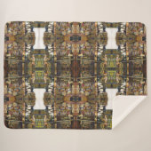 Maakt de creativiteit glimmend des te helderder sherpa deken (Voorkant (horizontaal))