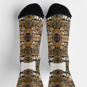 Maakt de creativiteit glimmend des te helderder sokken