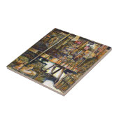 Maakt de creativiteit glimmend des te helderder tegeltje (Zijkant)