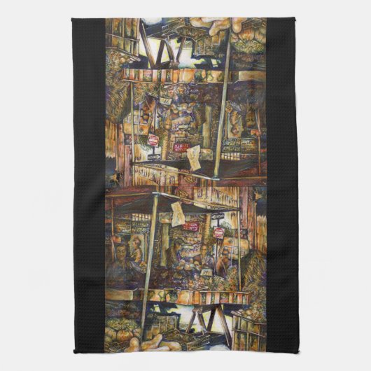 Maakt de creativiteit glimmend des te helderder theedoek (Verticaal)