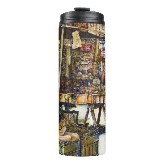 Maakt de creativiteit glimmend des te helderder thermosbeker (Voorkant)