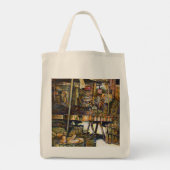 Maakt de creativiteit glimmend des te helderder tote bag (Achterkant)