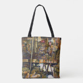 Maakt de creativiteit glimmend des te helderder tote bag (Achterkant)