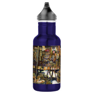 Maakt de creativiteit glimmend des te helderder waterfles