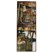 Maakt de creativiteit glimmend des te helderder wijn cadeautas (Voorkant)