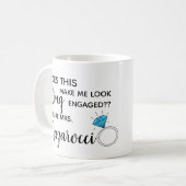 maakt deze ring me betrokken? koffiemok (Voorkant links)