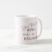 Maakt deze ring me een geëngageerde toekomstige Mr Koffiemok (Voorkant rechts)