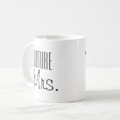 Maakt deze ring me er geëngageerd uit? mok (Voorkant links)