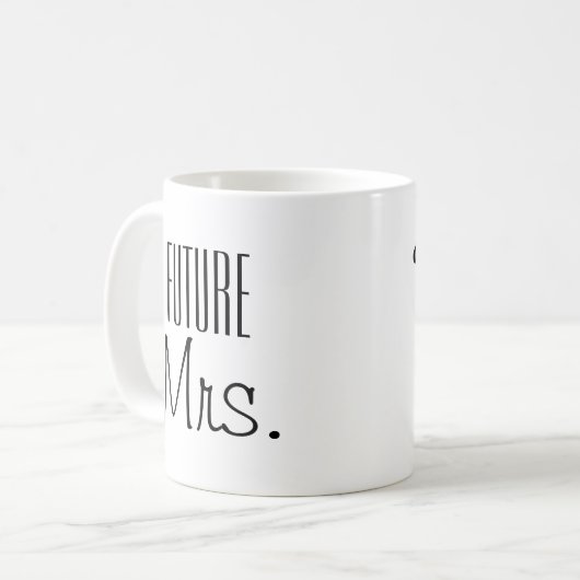 Maakt deze ring me er geëngageerd uit? mok (Voorkant links)