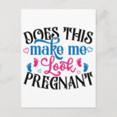 Maakt dit me zwanger? briefkaart (Voorkant)