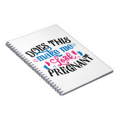 Maakt dit me zwanger? notitieboek (Rechterzijde)