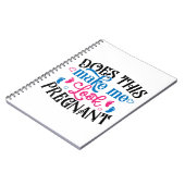 Maakt dit me zwanger? notitieboek (Linkerzijde)