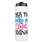 Maakt dit me zwanger? thermosbeker (Voorkant)