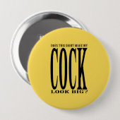 MAAKT DIT OVERHEMD RONDE BUTTON 4,0 CM (Voorkant /achterkant)