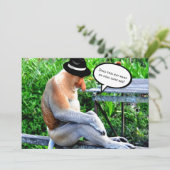 Maakt dit pet mijn neus groot? kaart (Staand voorkant)