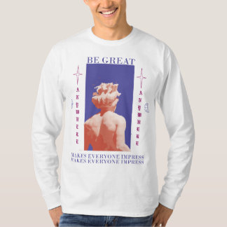 Maakt iedereen indruk t-shirt