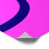 Maakt naadloos patroon, geometrische vormen in de poster (Hoek)