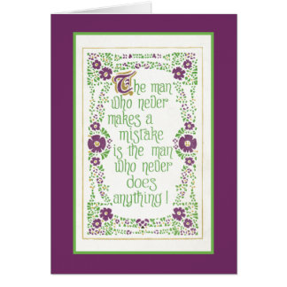 Maakt nooit een fout