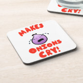 Maakt Onions droog! Onderzetter (Linkerzijde)