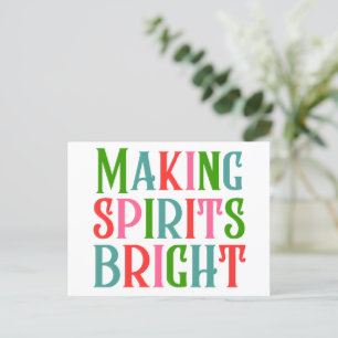 Maakt spirits helder briefkaart