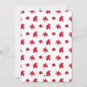 Maakt spirits helder feestdagenkaart (Achterkant)