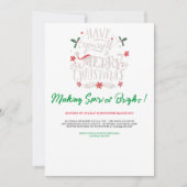 Maakt spirits helder | Kerstcocktail I Kaart (Voorkant)