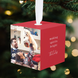Maakt spirits helder | Moderne Rode kerstfoto Decoratie