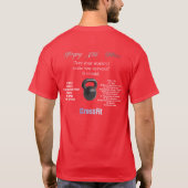 Maakt uw werk u zenuwachtig? t-shirt (Achterkant)